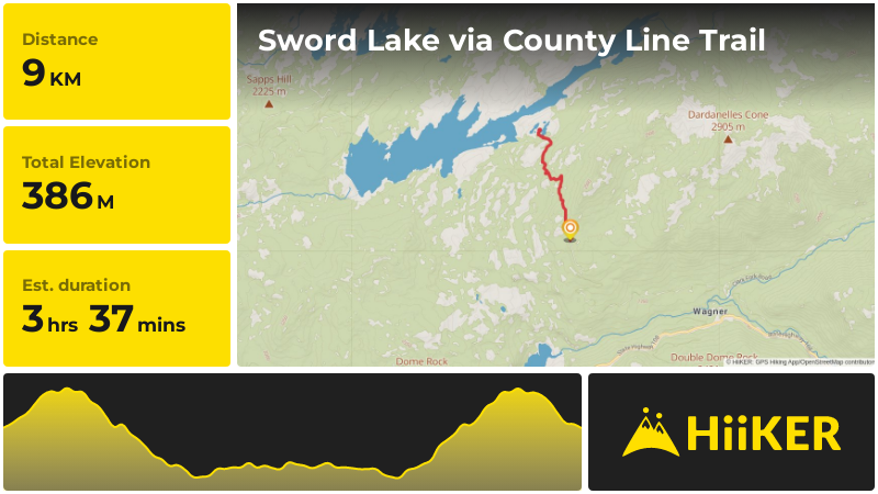 Sword Lake via County Line Trail | Tuolumne County | California