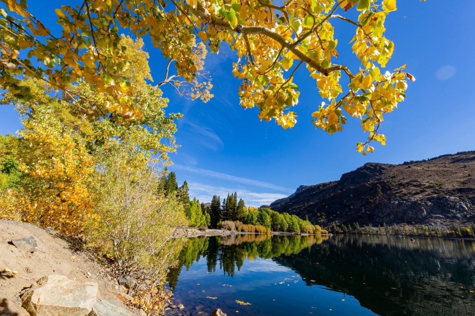 An image depicting the trail Alger Lakes via Rush Creek Trail and its surrounding area.