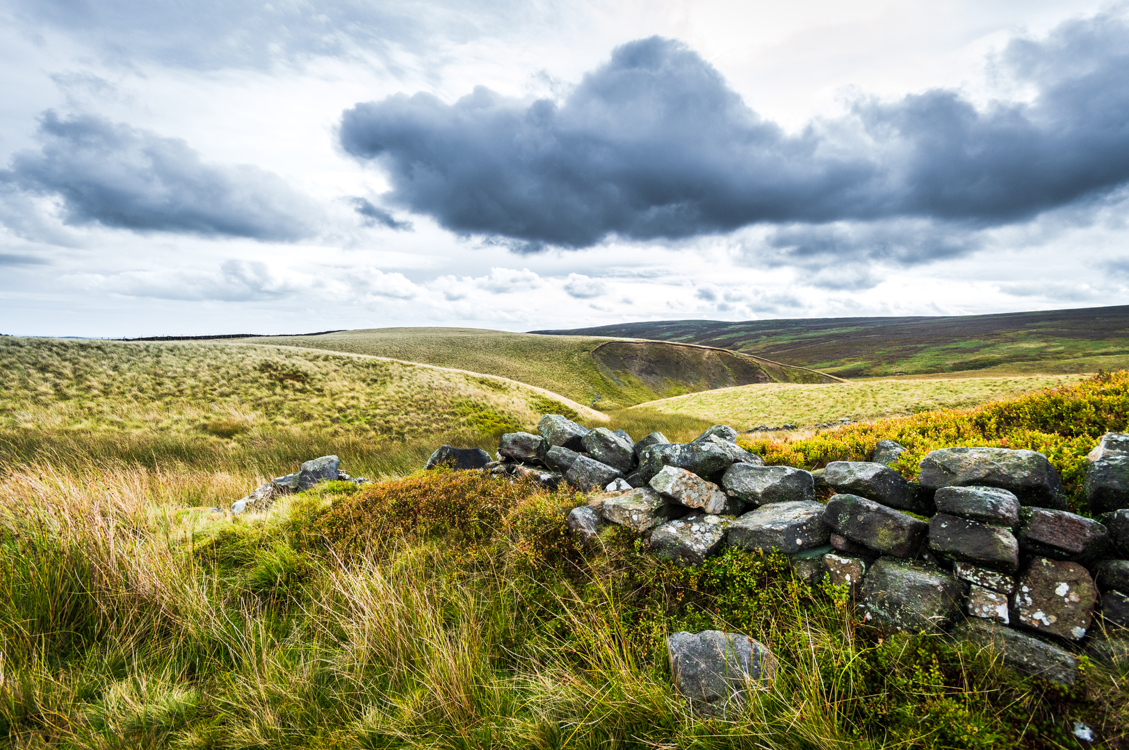 An image depicting the trail Brontë Way and its surrounding area.