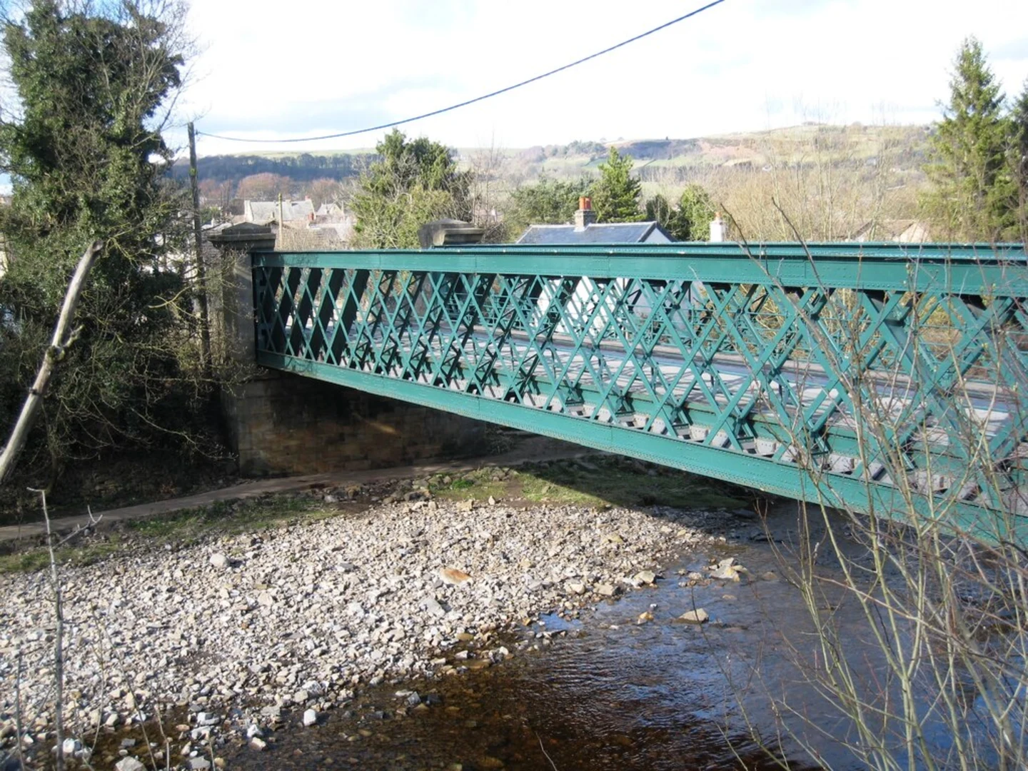 An image depicting the trail Wolsingham Walk and its surrounding area.