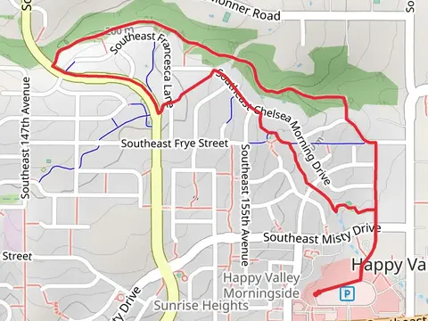 East Buttes Power Line Corrodor Loop Trail