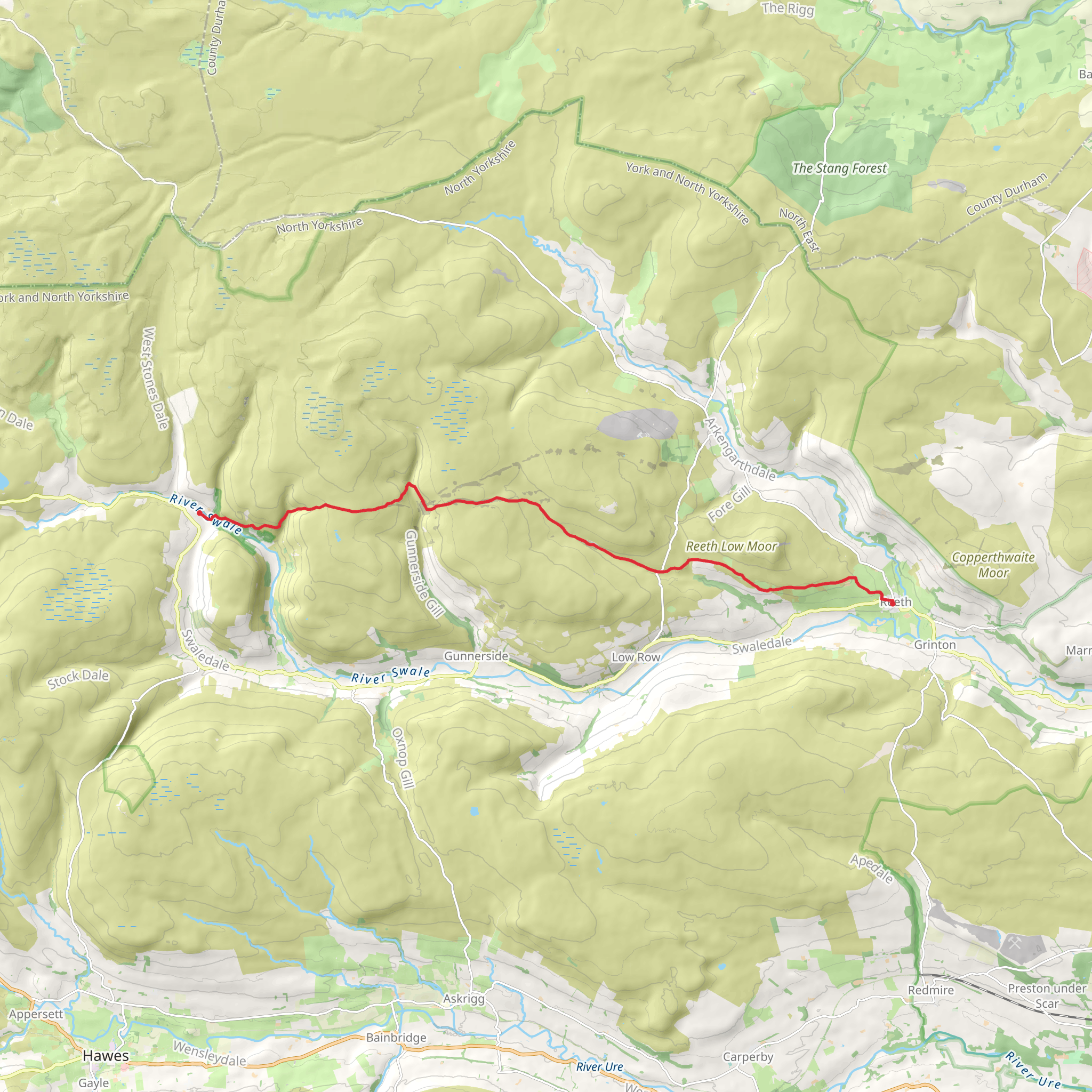 Keld to Reeth Walk | North Yorkshire | England