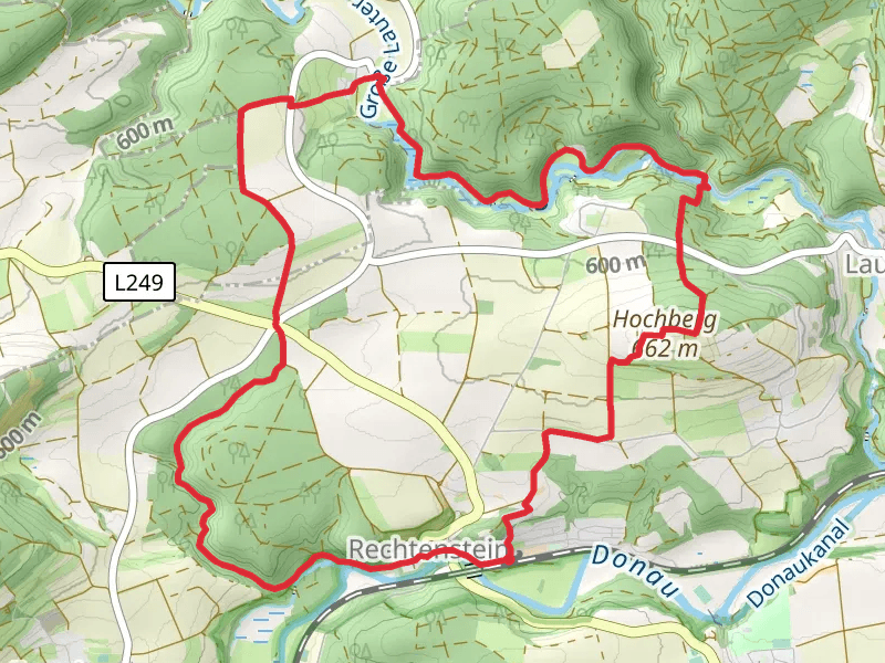 Rechtenstein, Laufenmuhle and Hochberg Loop