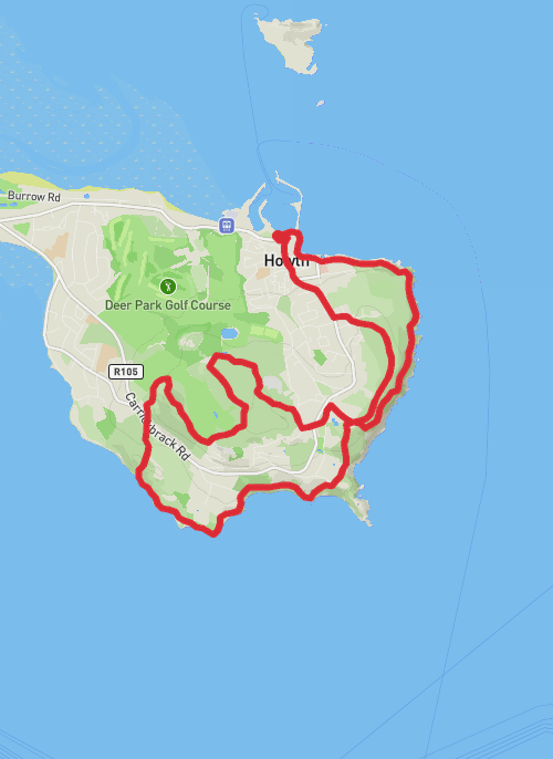 Howth 07 May 2026 mobile static map