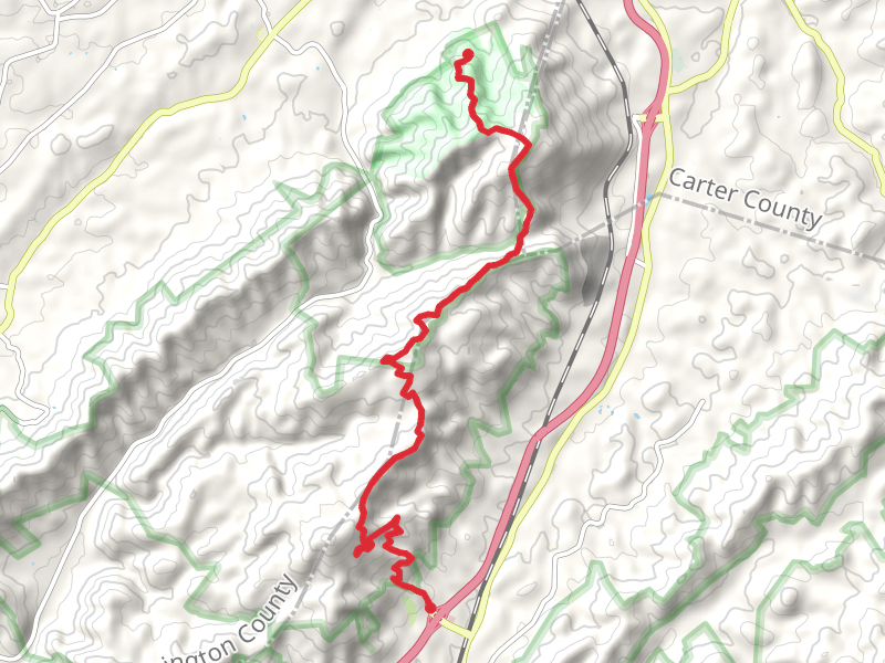 Pinnacle Mountain Fire Tower Trail and White Rock Trail
