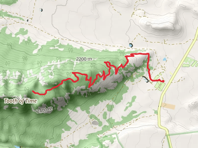 Shaefers Pass - Philmont HQ - Tooth of Time Trail