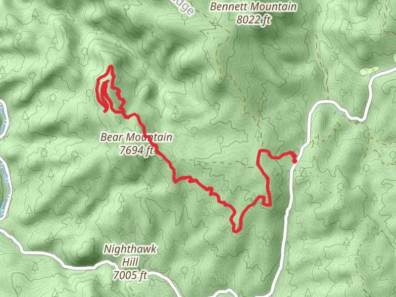 Platte View Loop Trail via Russell Gulch Trail