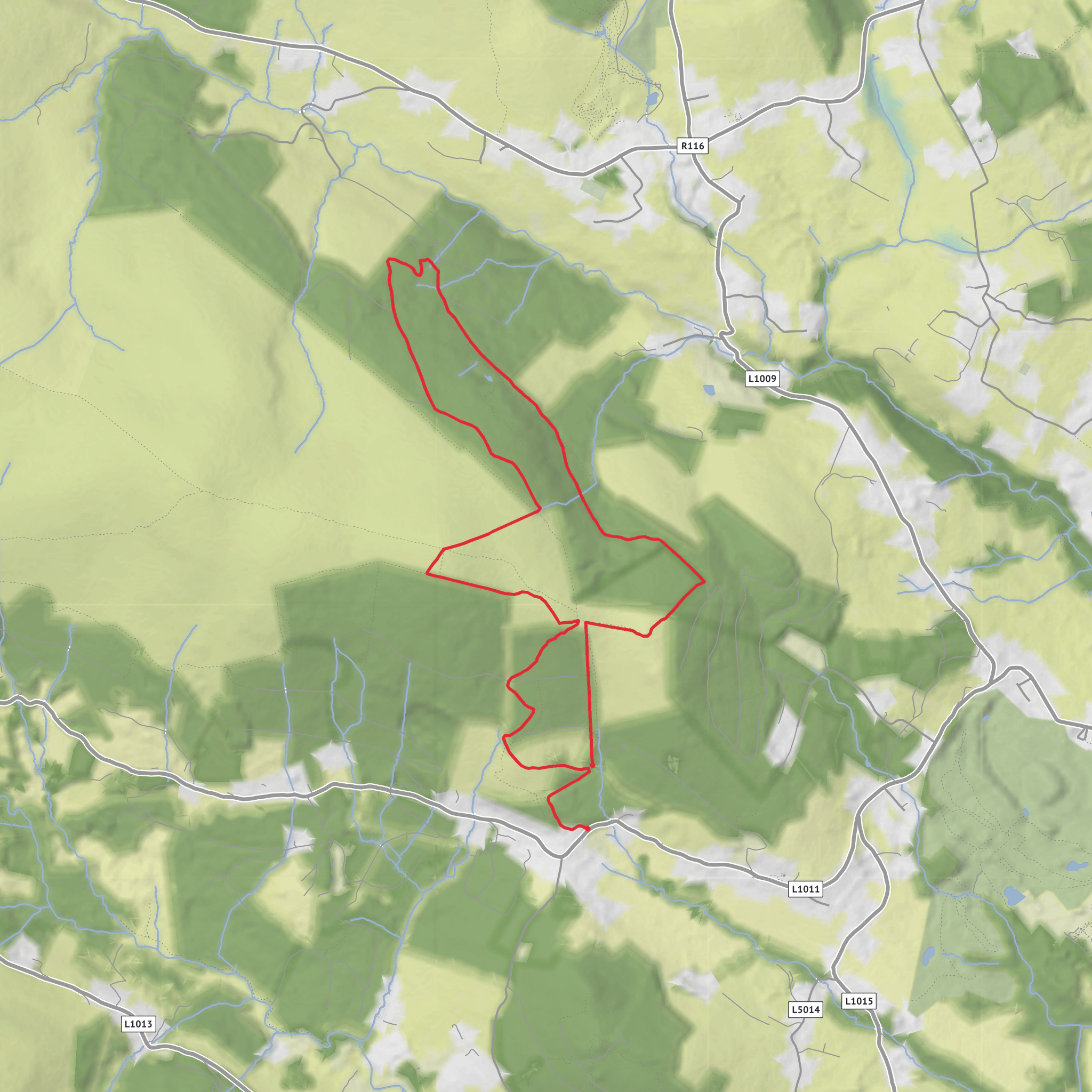 Prince William and Ravens Rock from Curtlestown mobile static map