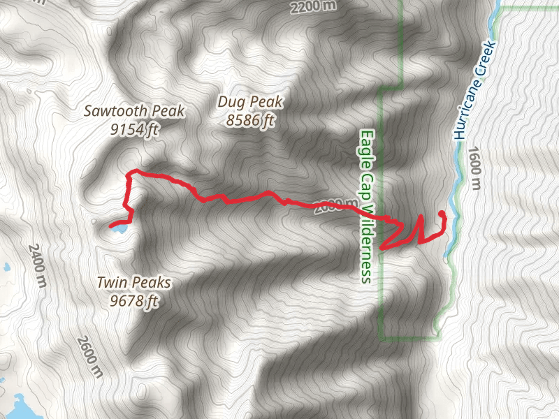 Legore Lake via Falls Creek Trail