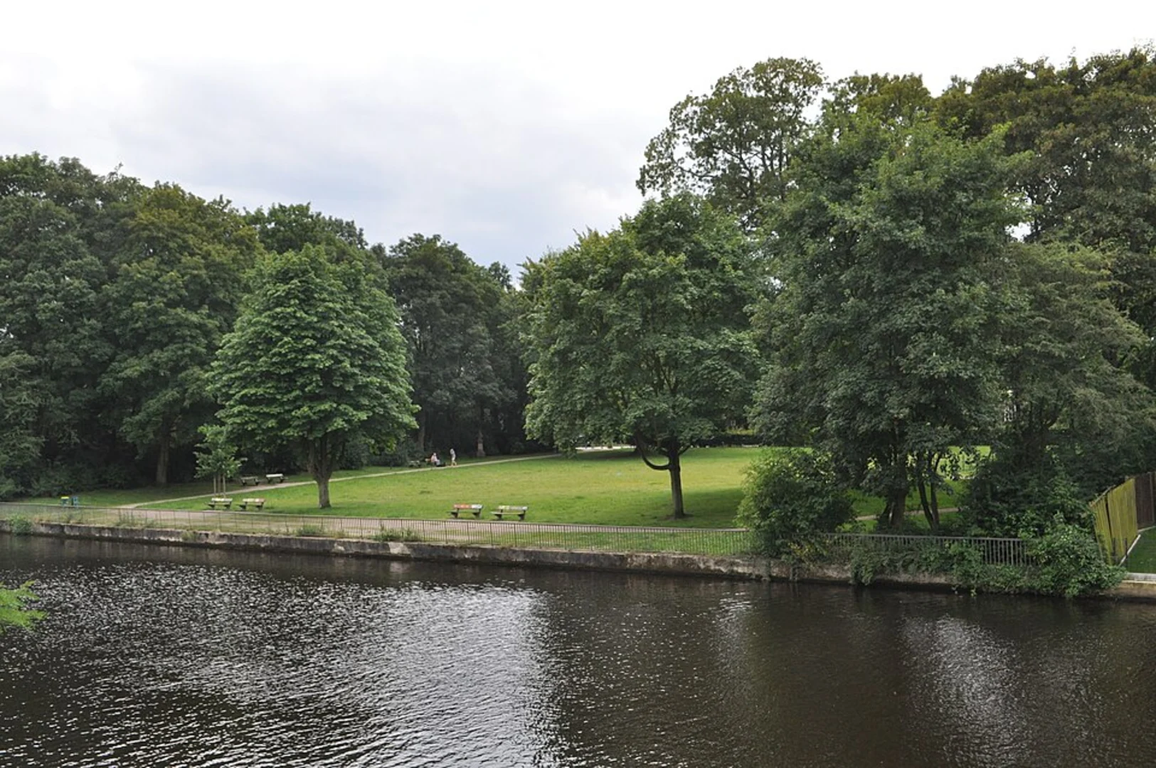 An image depicting the trail Eppendorfer Park Loop and its surrounding area.