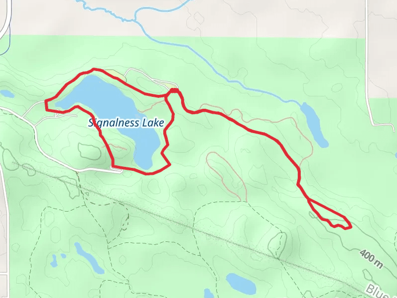 Signalness Lake via Mardy's Trail