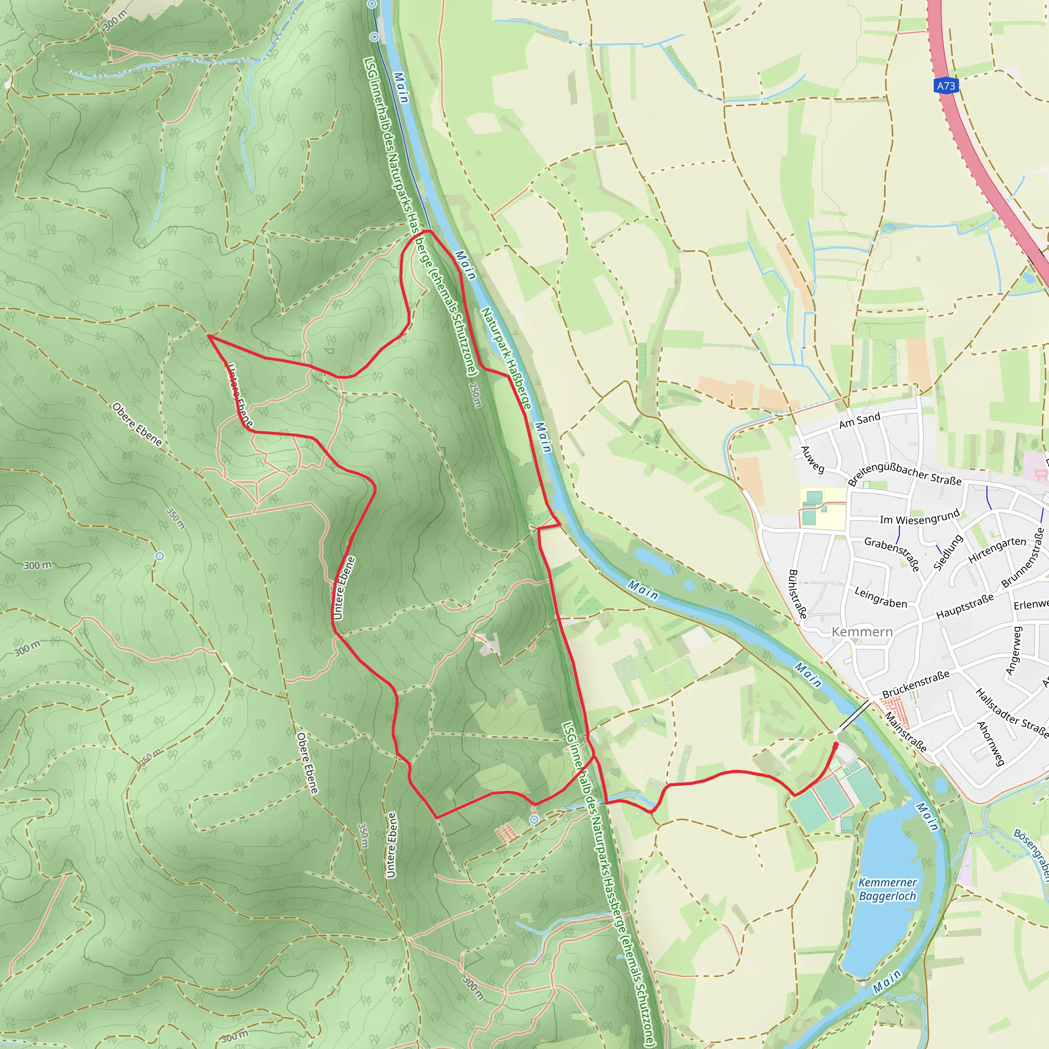 Kemmern Helenkapelle mobile static map