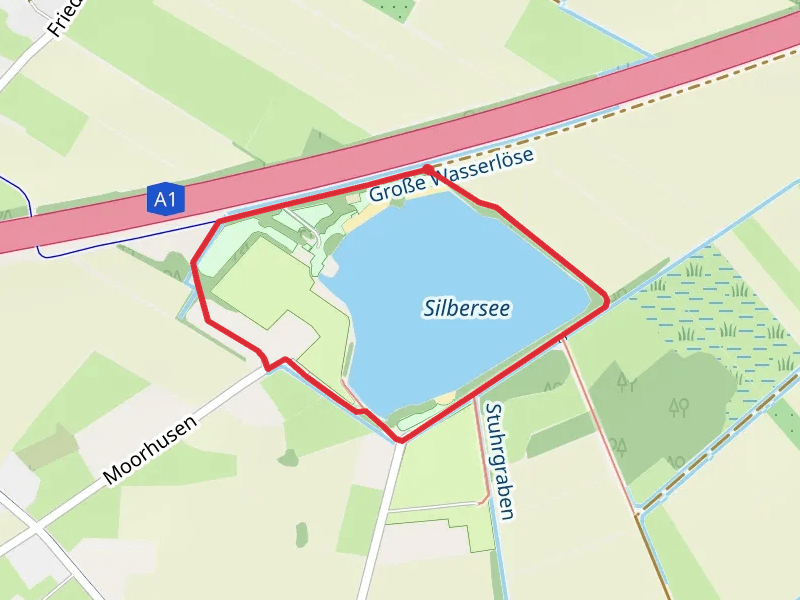 Silbersee via An der Sture