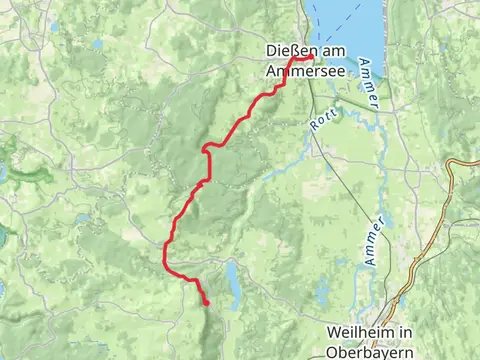 Dieben to Paterzell Walk