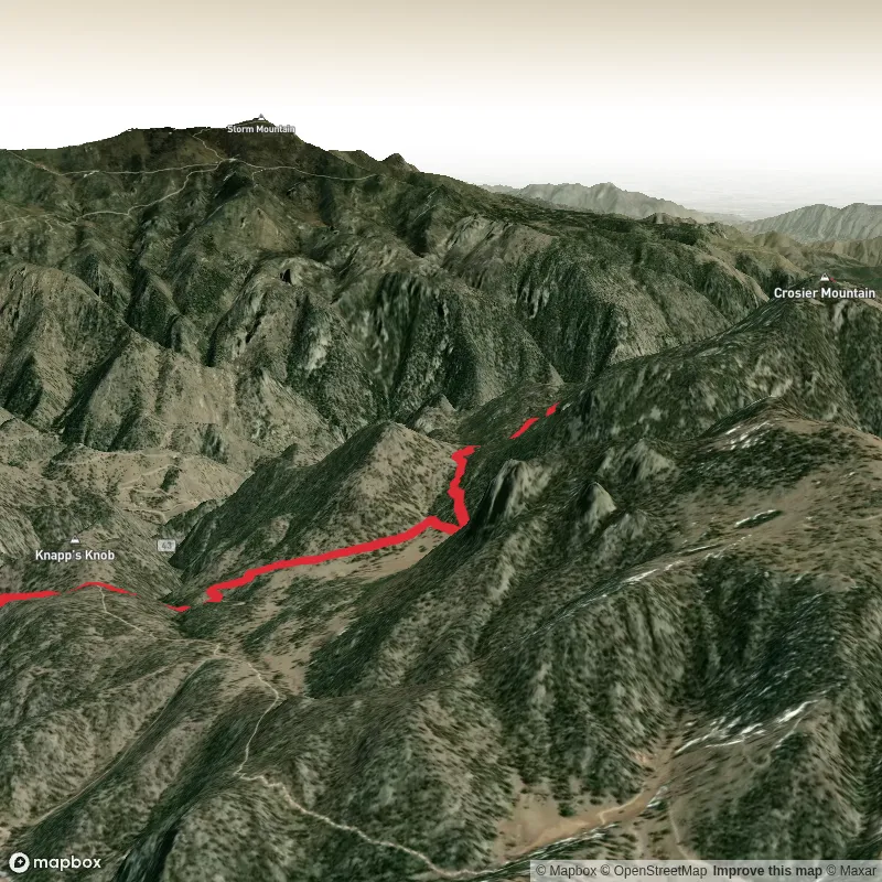 Crosier Mountain Trail - Devils Gulch Road