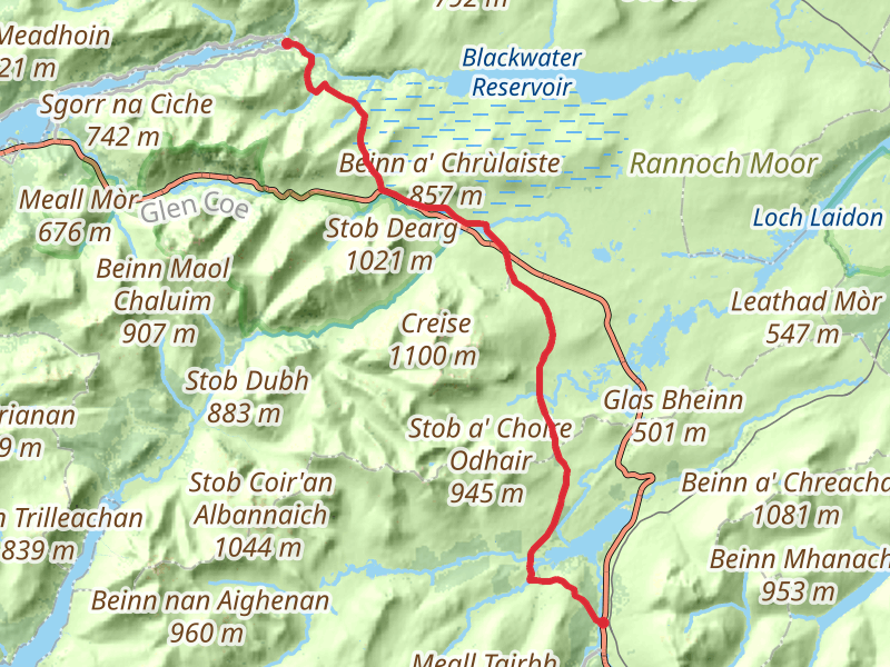 From Bridge of Orchy to Kinlochleven  thumbnail