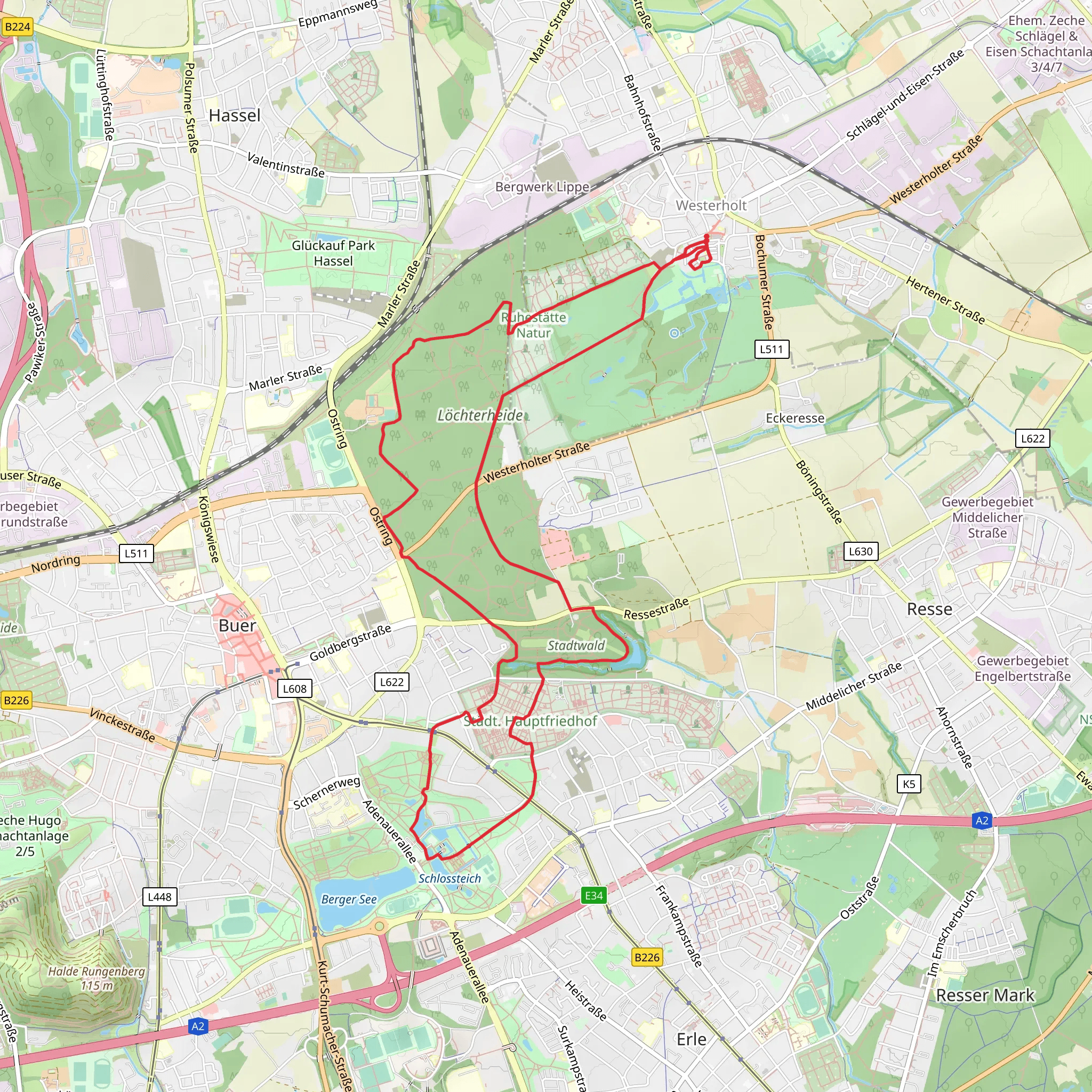 Buer Rundweg A3 | Kreis Recklinghausen | Germany