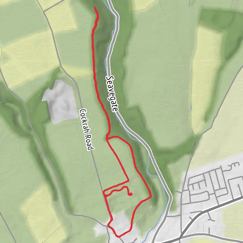 Hike from West Ayton mobile static map