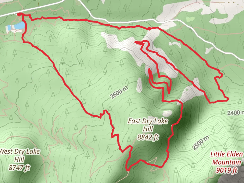 Arizona Trail, Sunset Trail and Little Bear Trail Loop