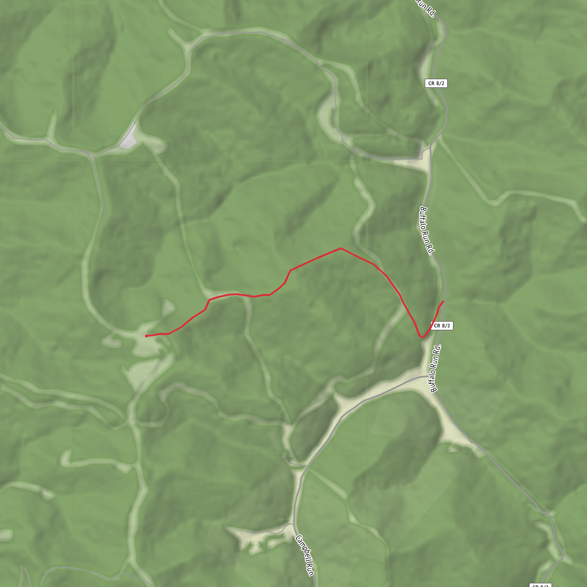 Laurel Patch Trail mobile static map