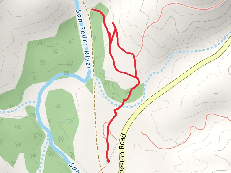 Petroglyph Discovery Loop via San Pedro Trail