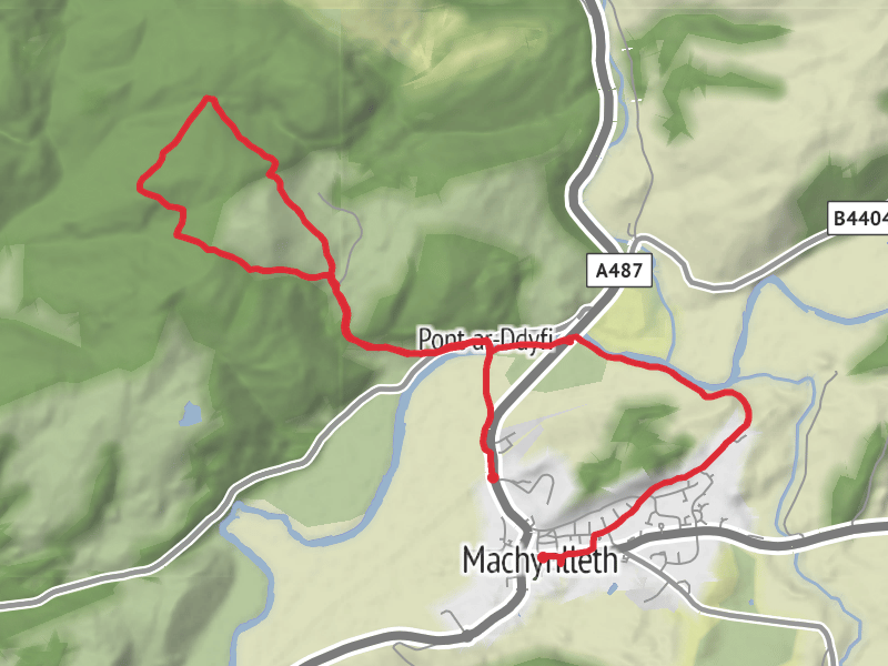 Hike from Machynlleth thumbnail