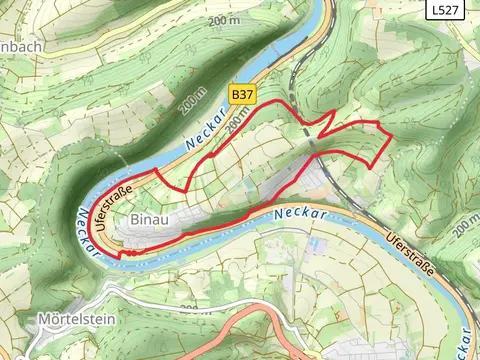 Treidelpfad and Dauchstein Weg