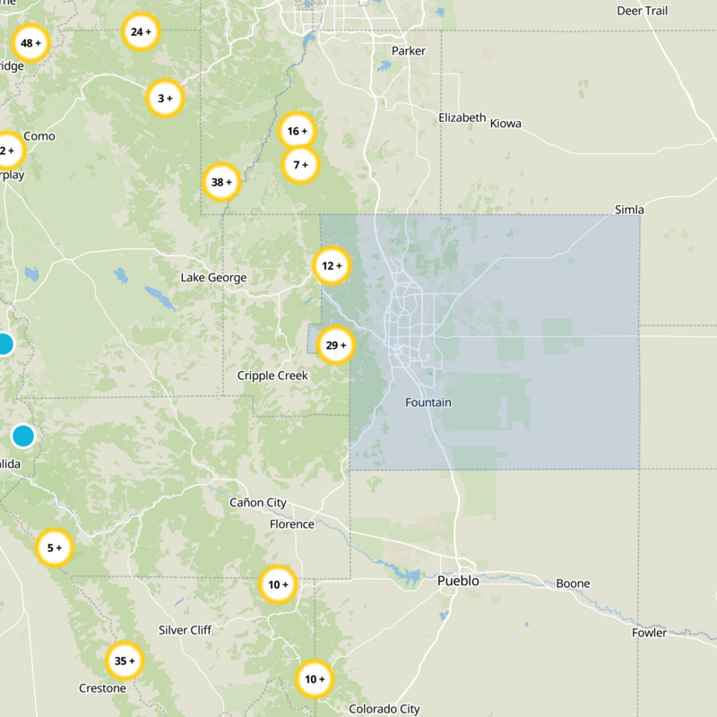 El Paso County Static Map