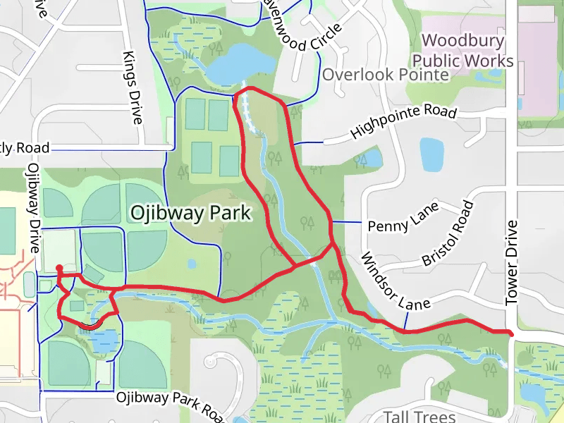 Ojibway Park Loop