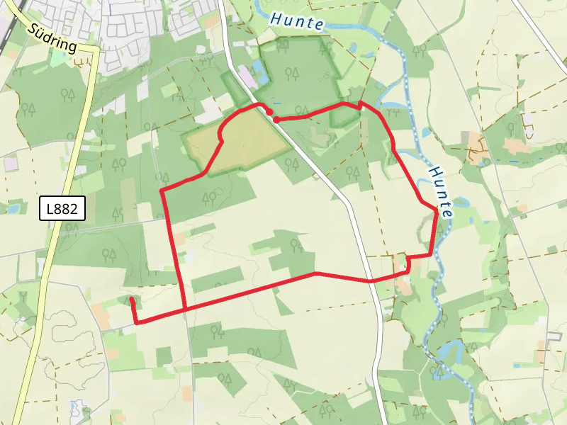 Hunte Heide Huegelgraeber Loop