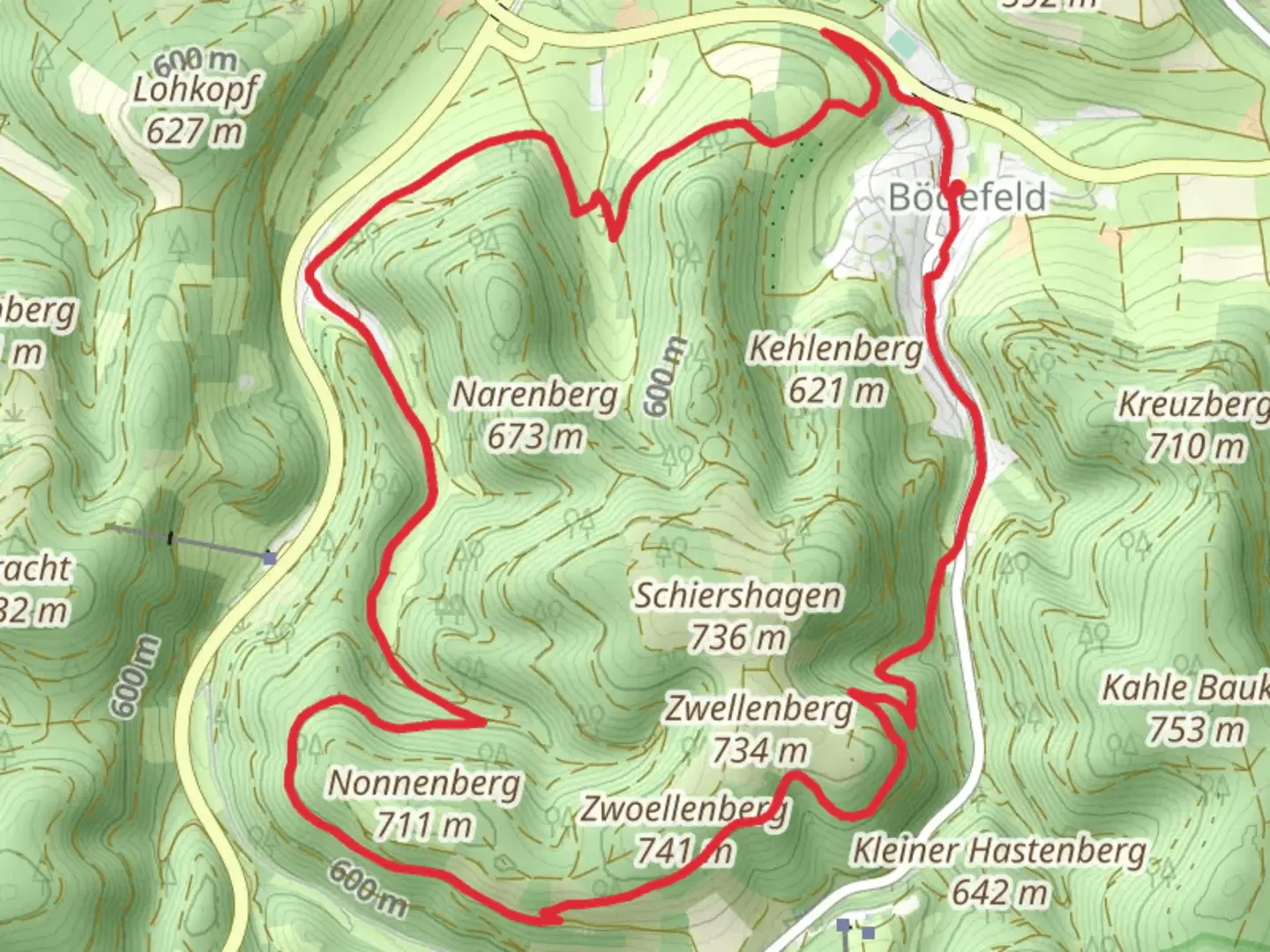 Unterm Nonnenstein and Westernboedefeld Loop | Hochsauerlandkreis | Ge