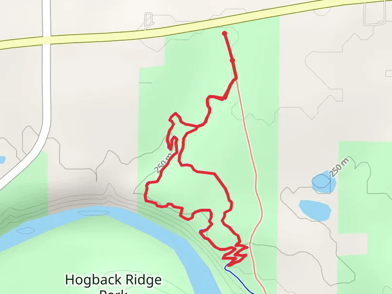 Along Grand River Loop Trail
