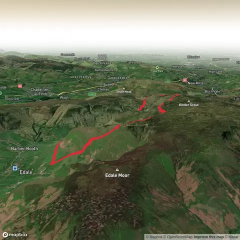 Grindslow Knoll, Crowden Tower and Jacob's Ladder Loop