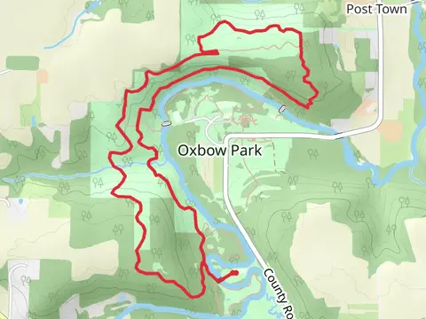 Zumbro, North Meadow and Maple Loop Trail