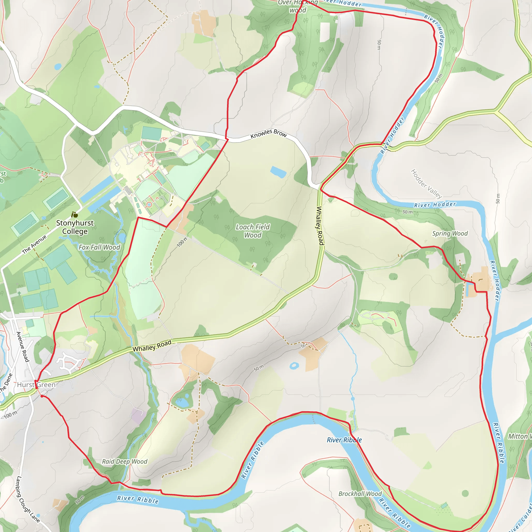 Tolkien Trail mobile static map