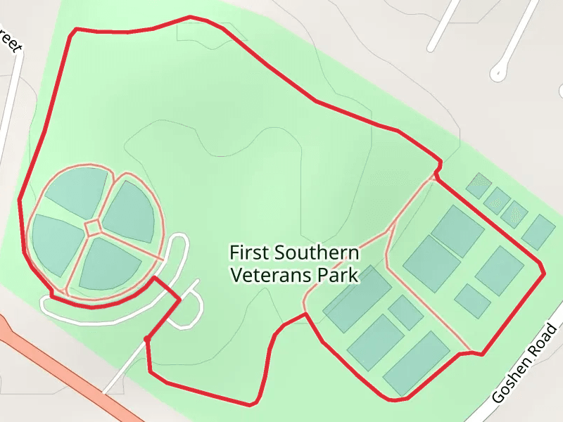 First Southern Veterans Park Loop
