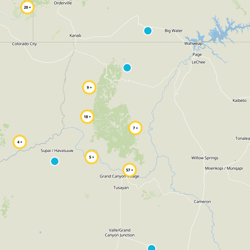 North Rim Static Map