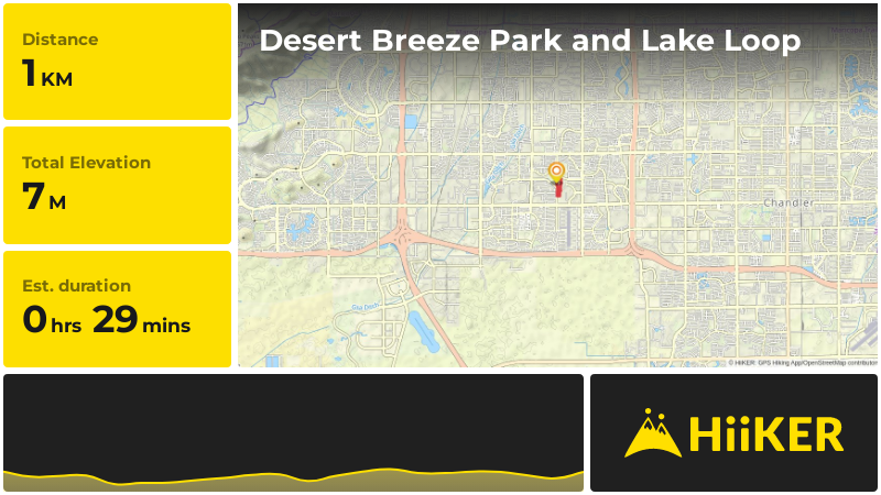 Desert Breeze Park and Lake Loop | Maricopa County | Arizona