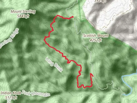 Mount Sterling Trail and Little Cataloochee Trail