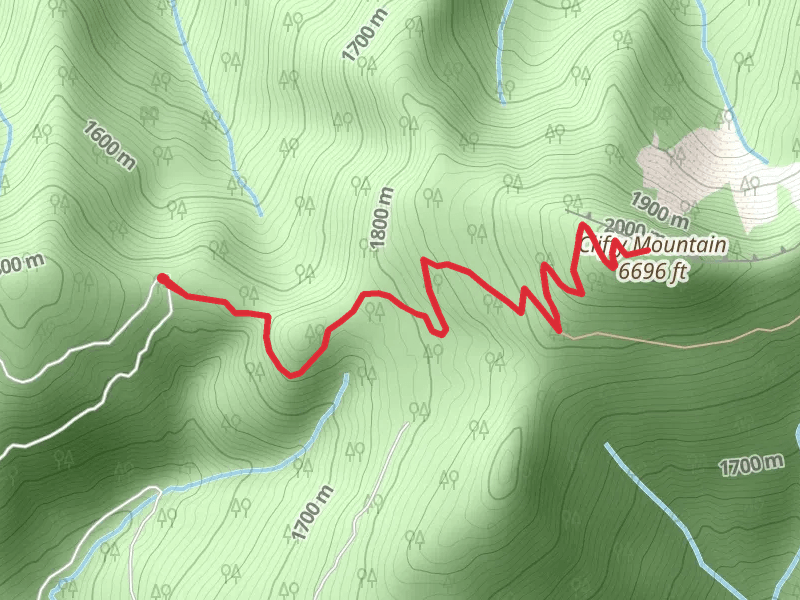 Clifty Mountain via Katka Peak Trail