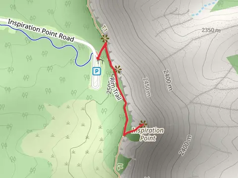 Inspiration Point via Rim Trail