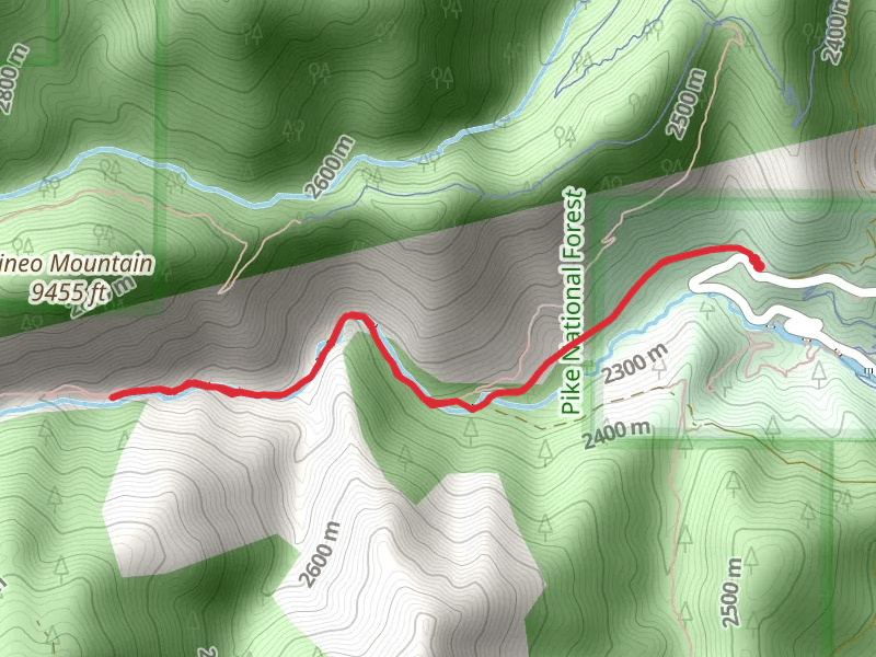 North Cheyenne Creek - Seven Bridges Trail