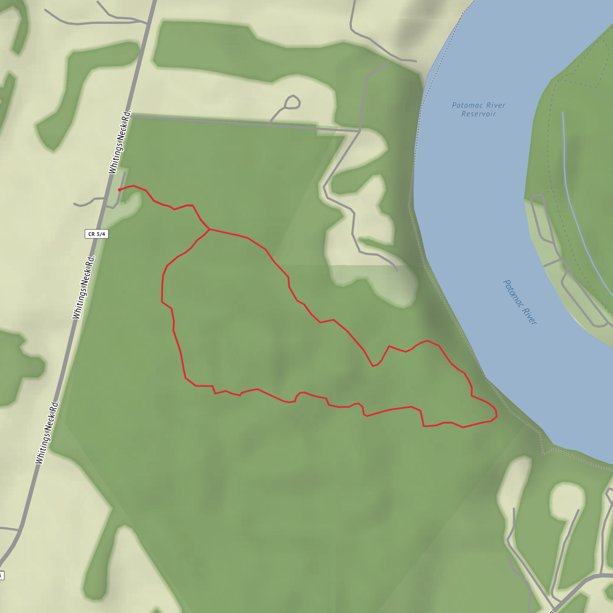 Kingfisher Trail mobile static map