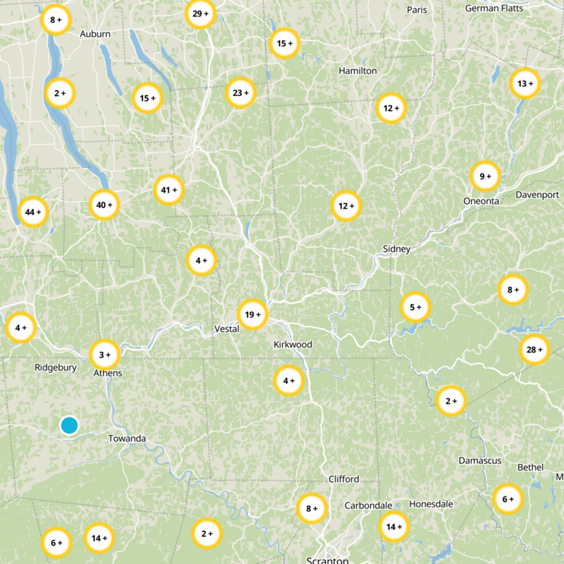Broome County Static Map