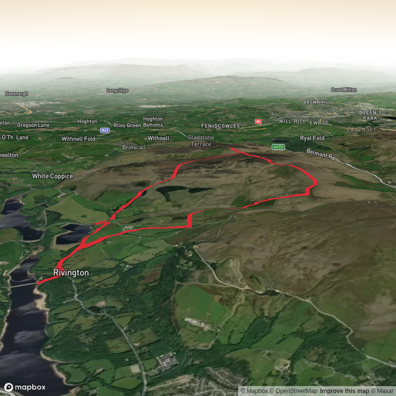 Rivington, Round Loaf and Great Hill