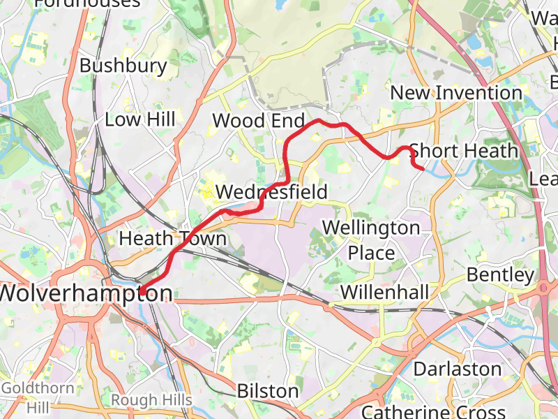 Wyrley and Essington Canal Walk - Wolverhampton