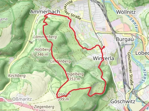 Stein Labyrinth, Cospoth and Lammerberg Loop