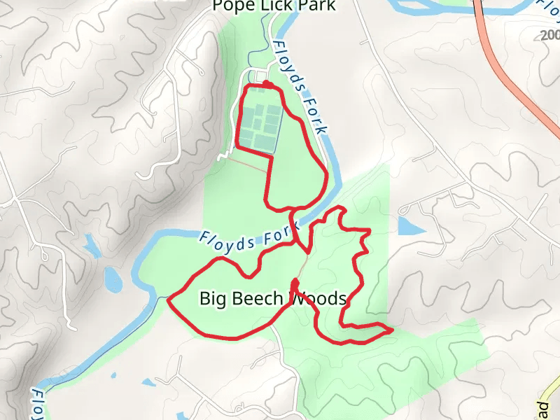 Big Beach and Prairie Preserve Loop Trail