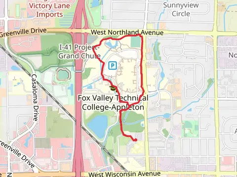 Stone Bridge and Yellow Route Loop Trail