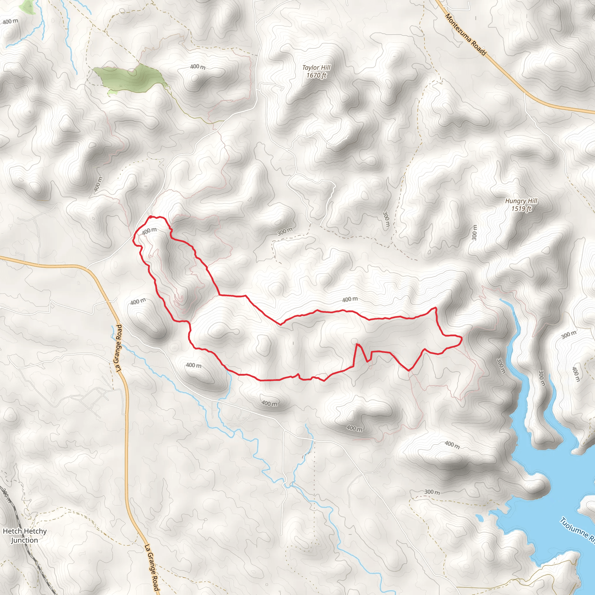 Soaproot Ridge and Old Stage Loop Trail mobile static map